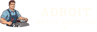 Adroit mobile mechanic logo