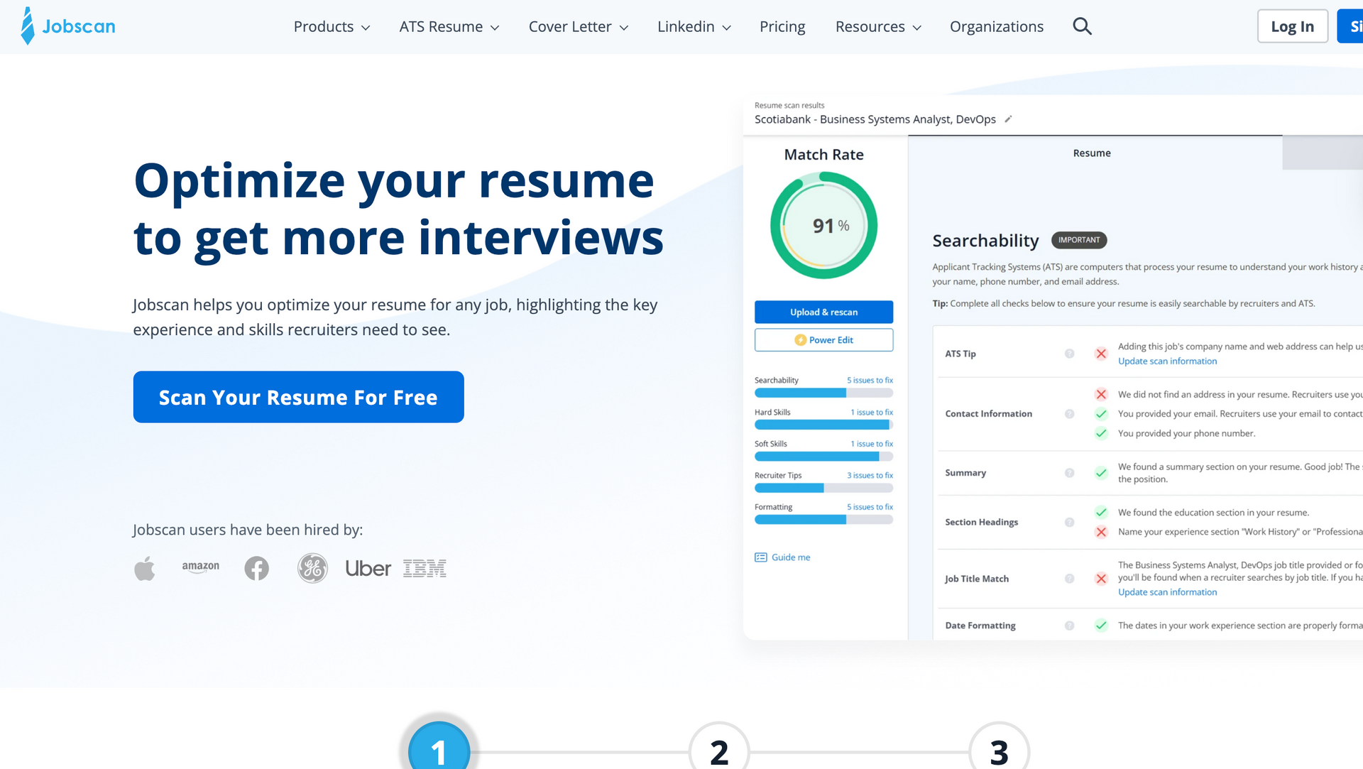 An illustration of a linkedin profile on a computer screen.