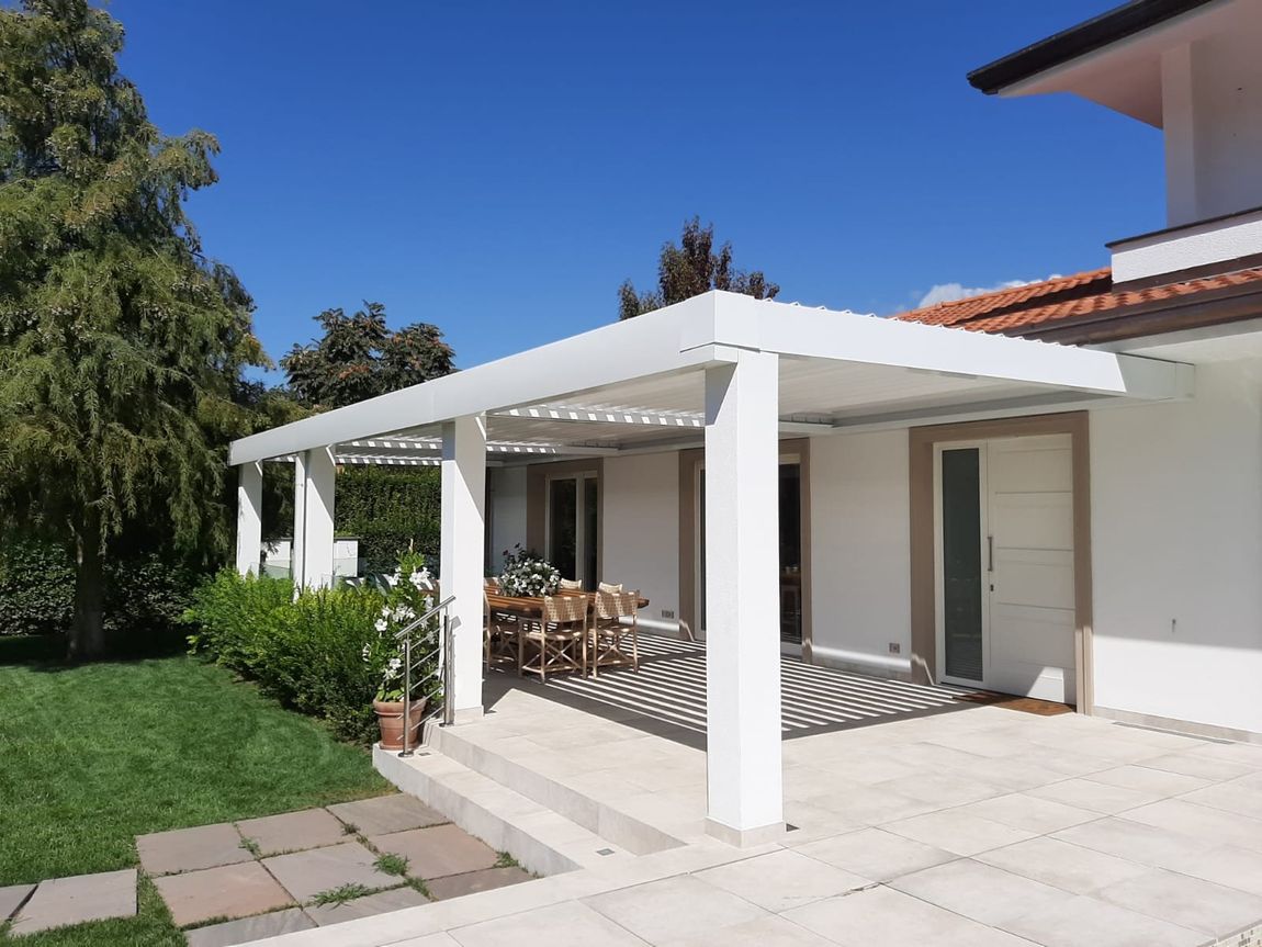 copertura per terrazzo abitazione