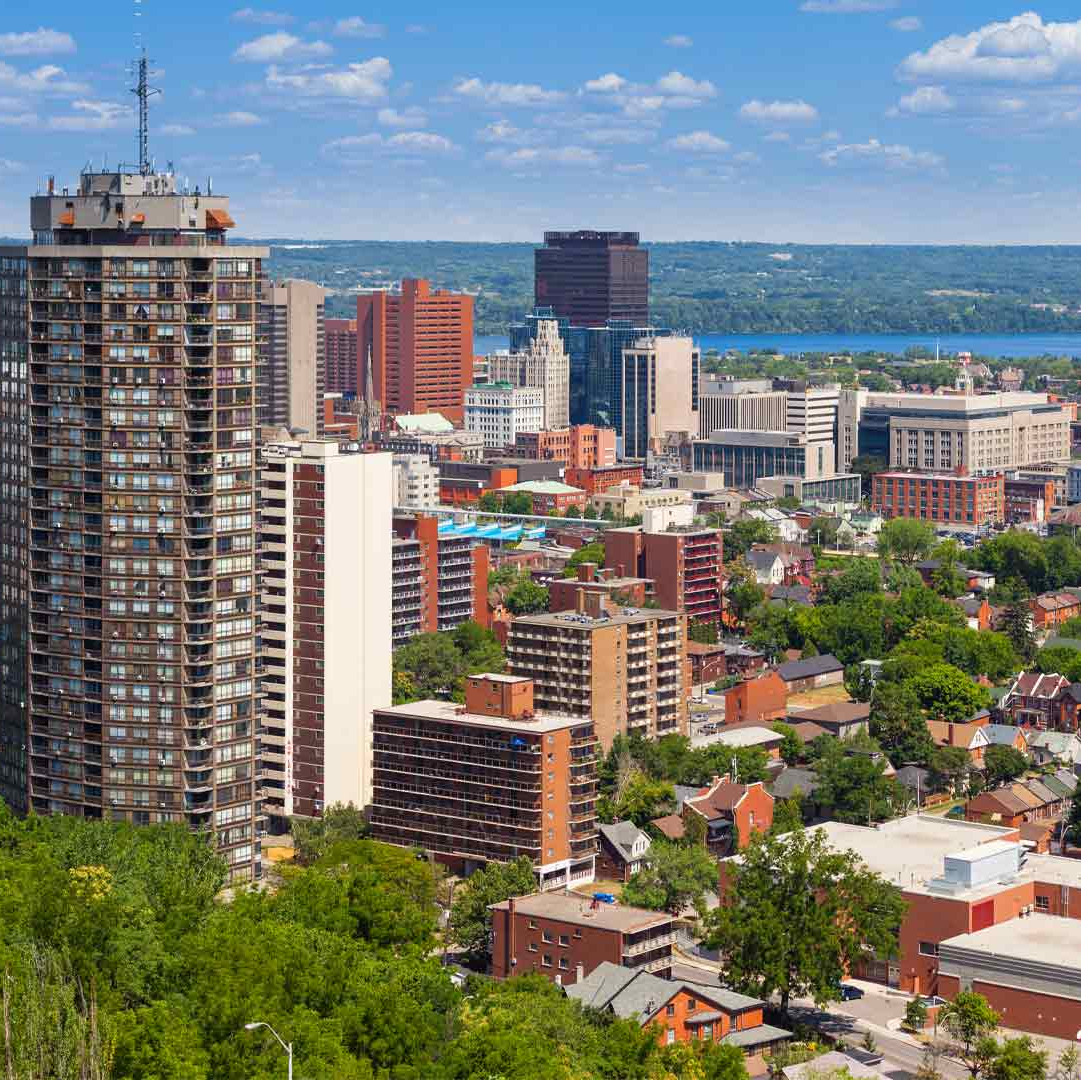 City of Hamilton skyline