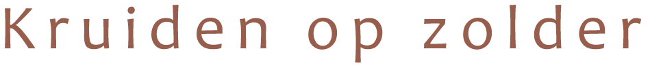Kruiden op zolder logo