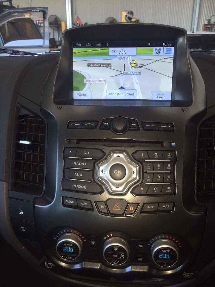 New Installed Radio With GPS Screen — Cairns Auto Electrical Mechanical Air & Audio in Stratford, QLD