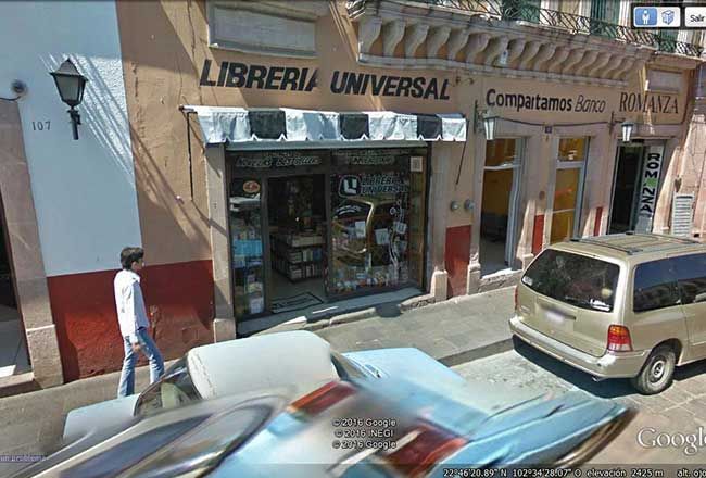LIBRERÍA UNIVERSAL DE ZACATECAS 