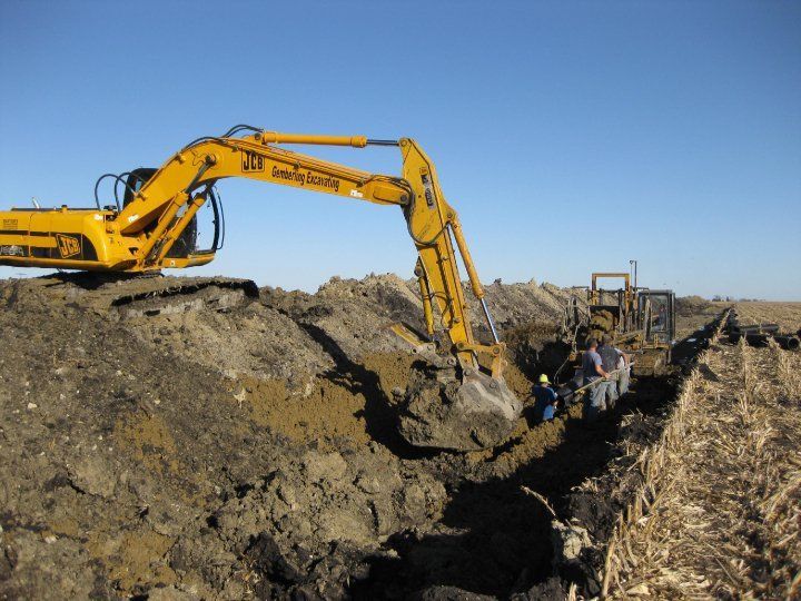 Water Management — St. Lohrville, IA — Gemberling Excavating Water Management — St. Lohrville, IA — Gemberling Excavating