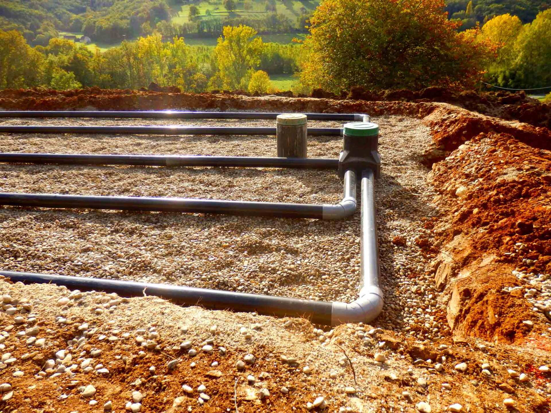 Sand and Gravel Filter Bed — St. Lohrville, IA — Gemberling Excavating Sand and Gravel Filter Bed — St. Lohrville, IA — Gemberling Excavating