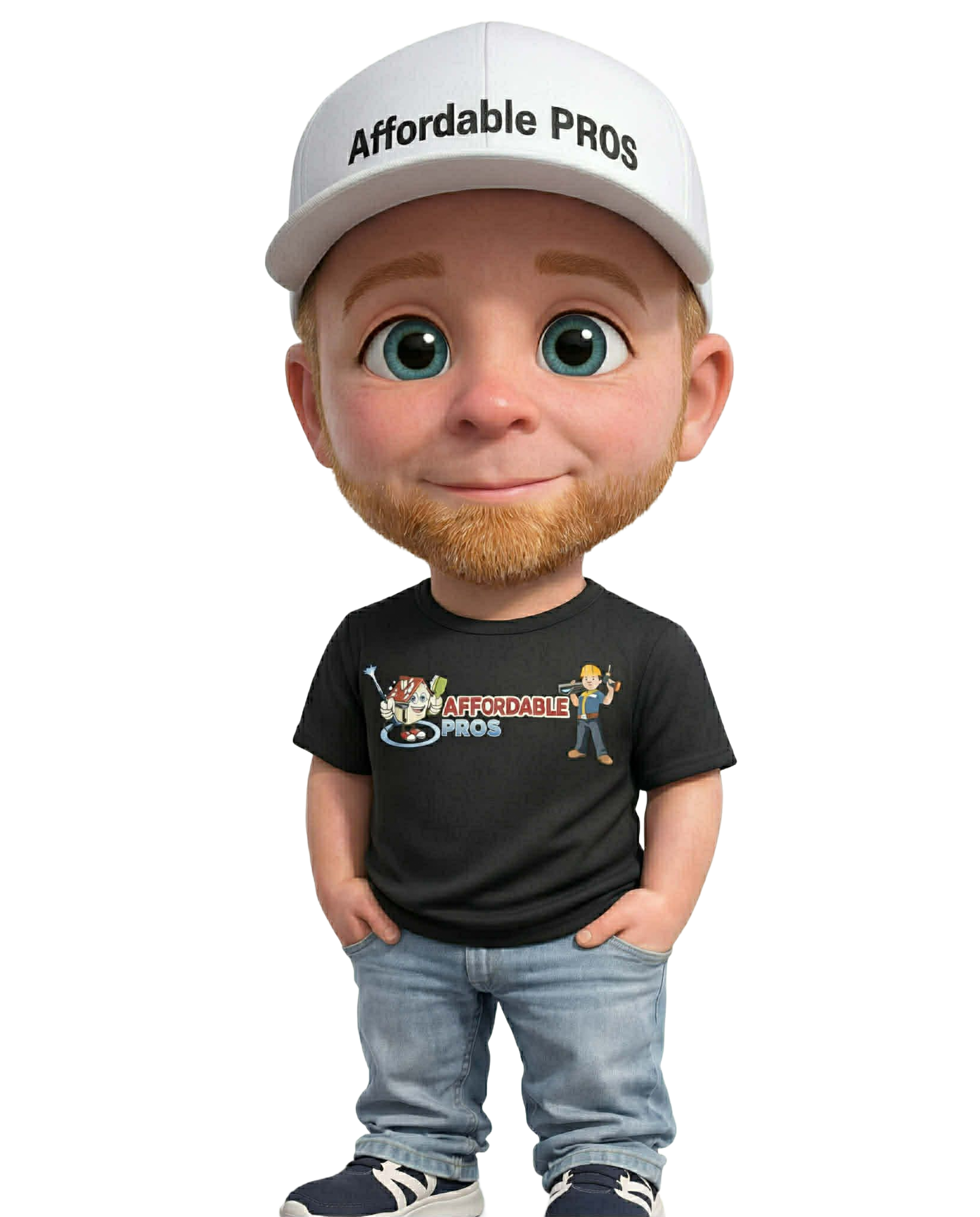 affordable pros logo for seamless gutters in crossville tn