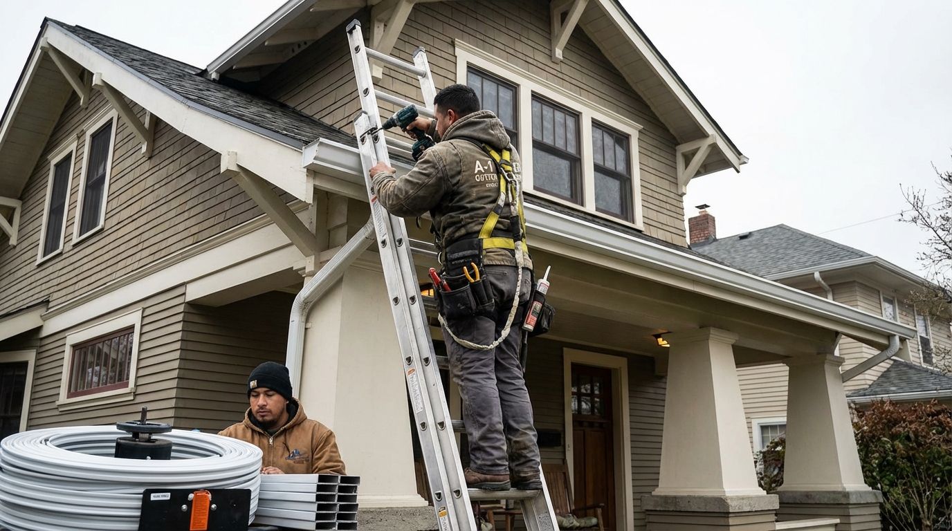 gutter guards and gutter cleaning in crossville tn