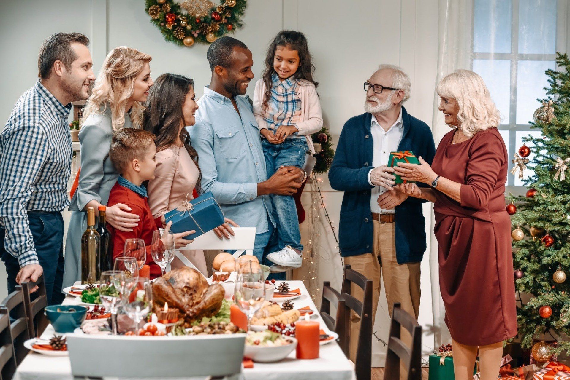 Family Holiday Gathering — Chicagoland — J&S Plumbing Inc. Family Holiday Gathering — Chicagoland — J&S Plumbing Inc.