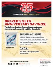 Big Red Oil Monthly Specials