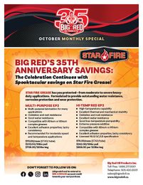 Big Red Oil Monthly Specials