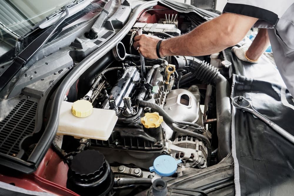 Mechanic Repairing An Automobile Engine - Engine Repairs in Bendigo, VIC