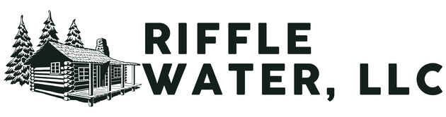 Official logo of Riffle Water LLC – Riverfront cabin rentals by Conejos River