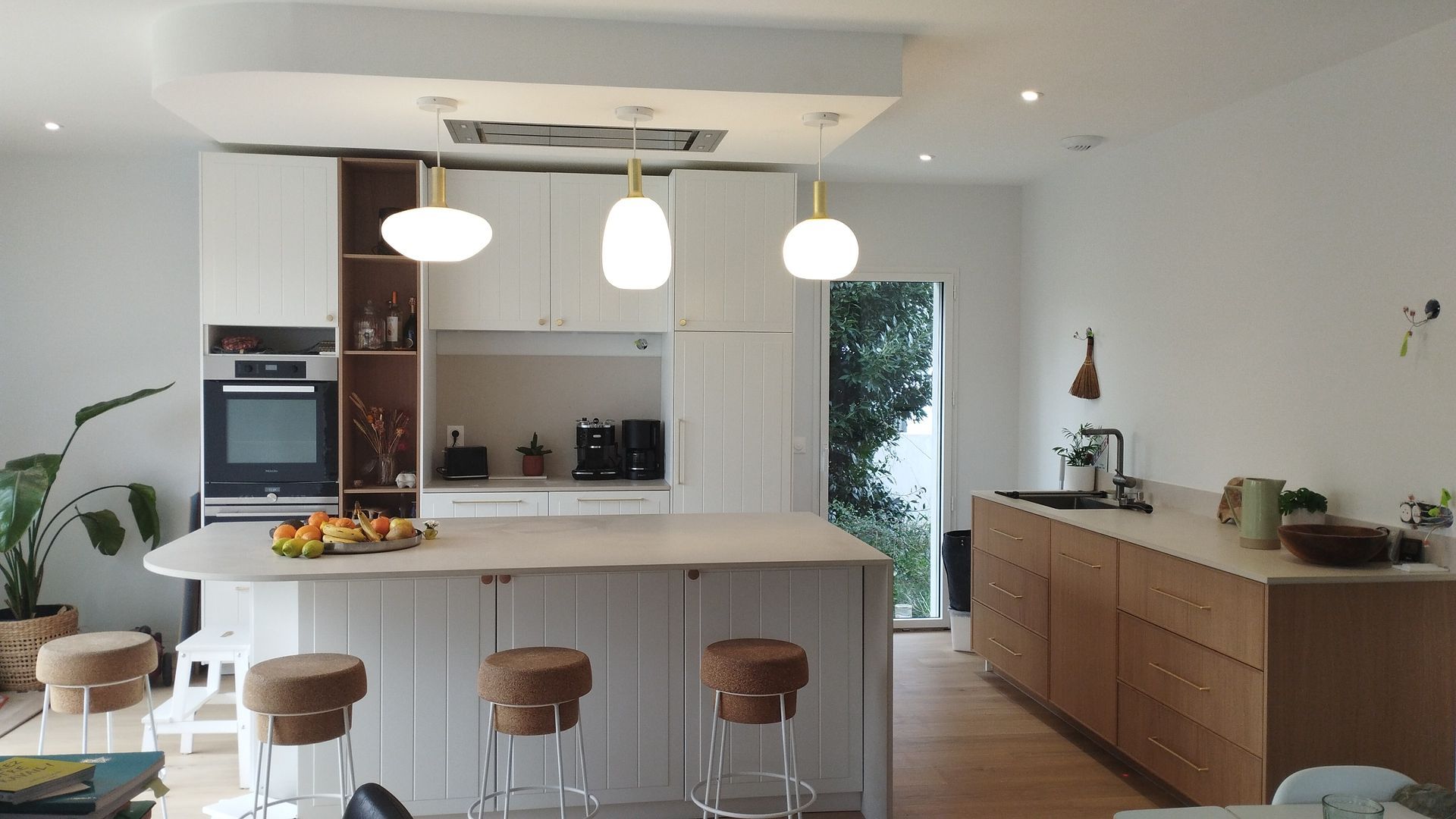 Vue réalisation travaux cuisine