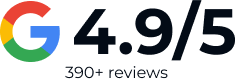Google 4.9 out of 5 star rating based on over 390 reviews for Smart Move.