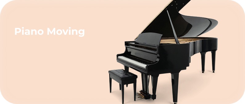 Smart Move 3D icon of a black grand piano for professional specialty moving.