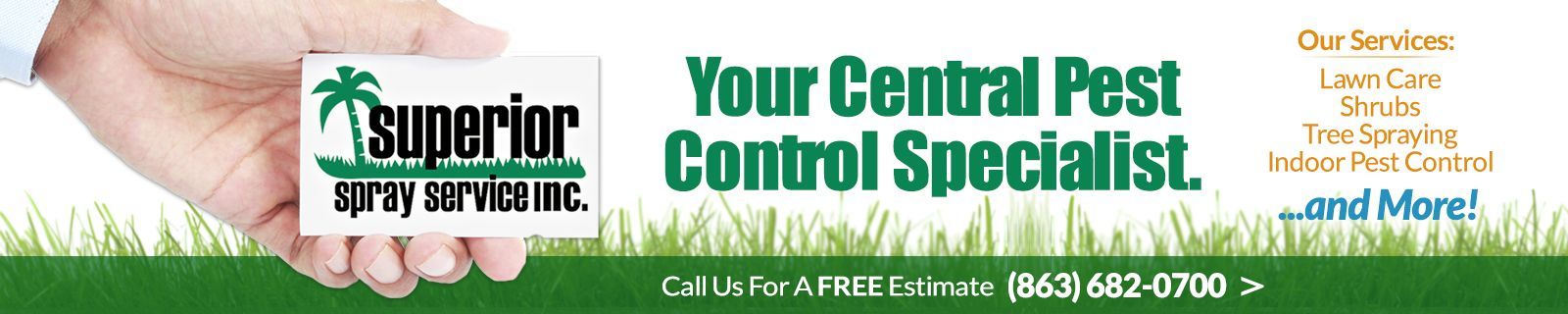 Pest Control Services - Pest Control Treatment in Florida - Image of Free Estimate