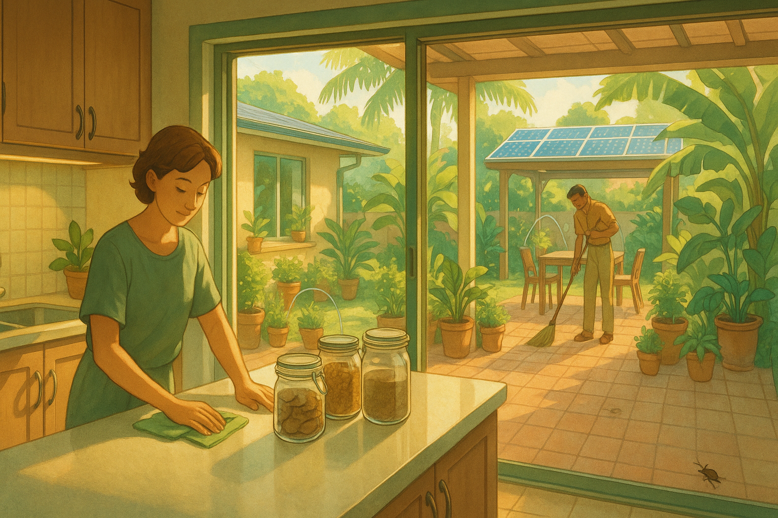 Image for simple cockroach prevention habits to combat Florida's persistent pest challenges