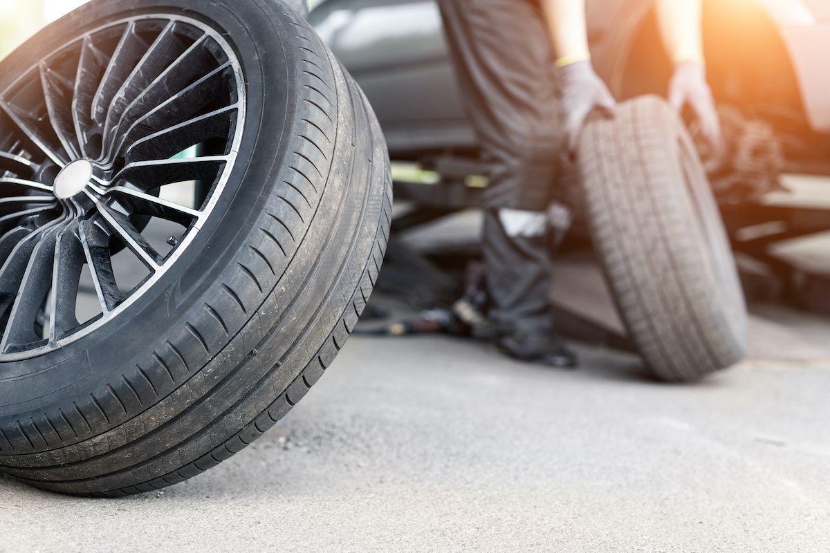 What is a tire rotation?