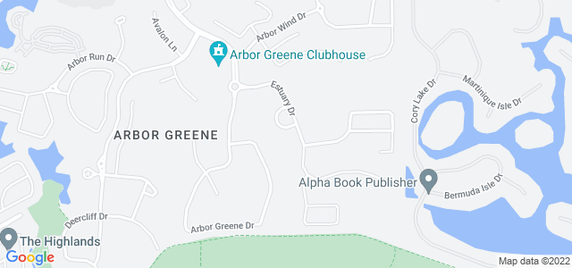 Map of business location