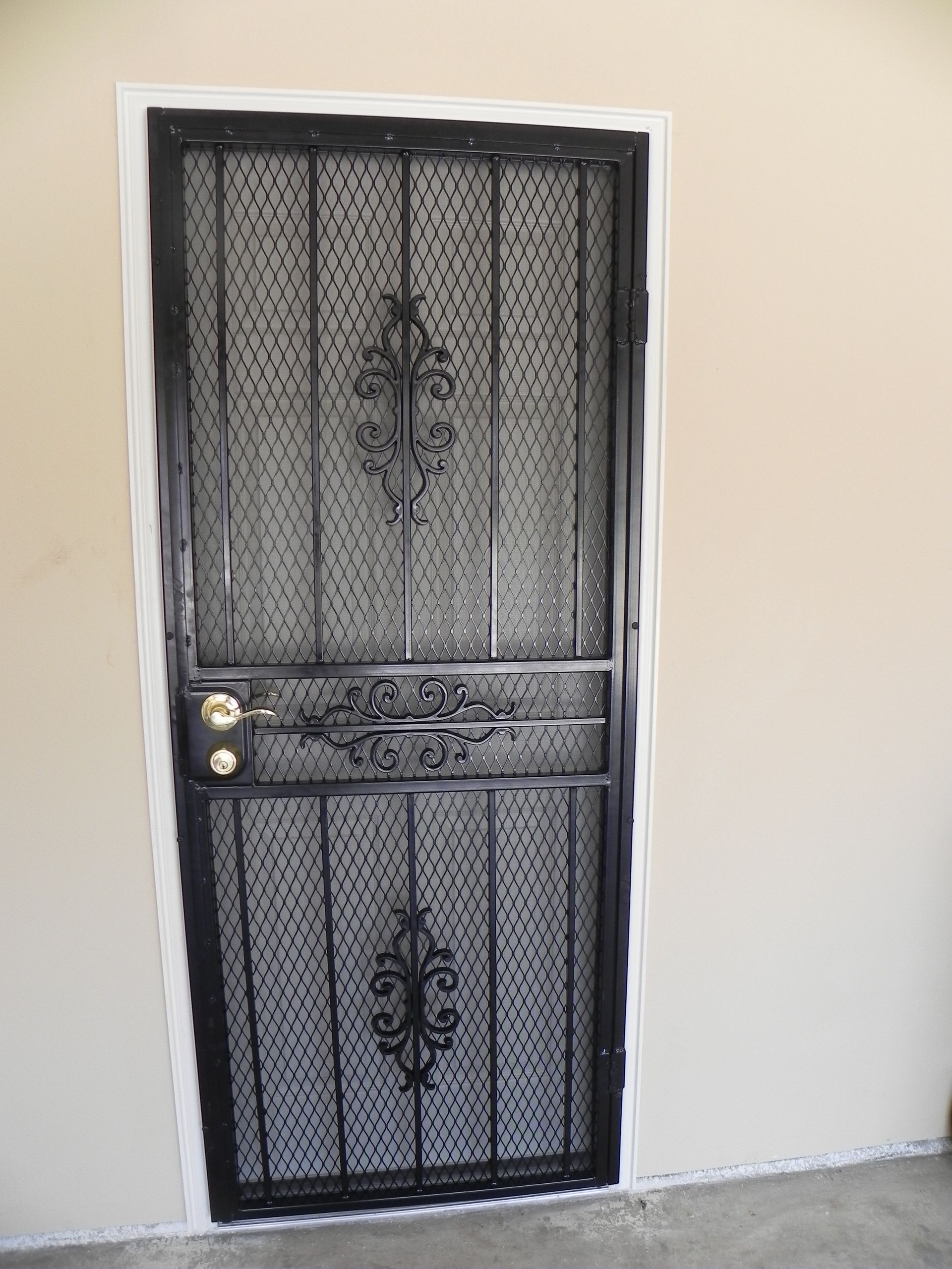 Client Garage Metal Gate - Dallas, TX - James Earl Jones LLC