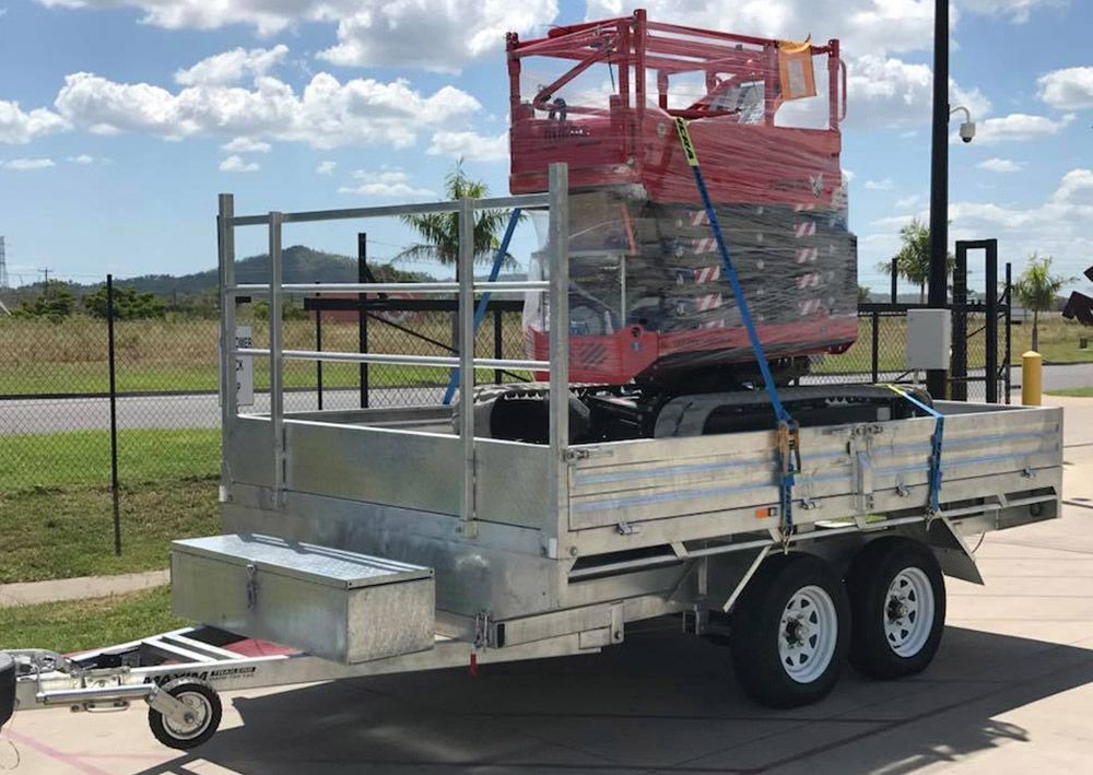 Excavator — Designer Shed in Yeppoon, QLD