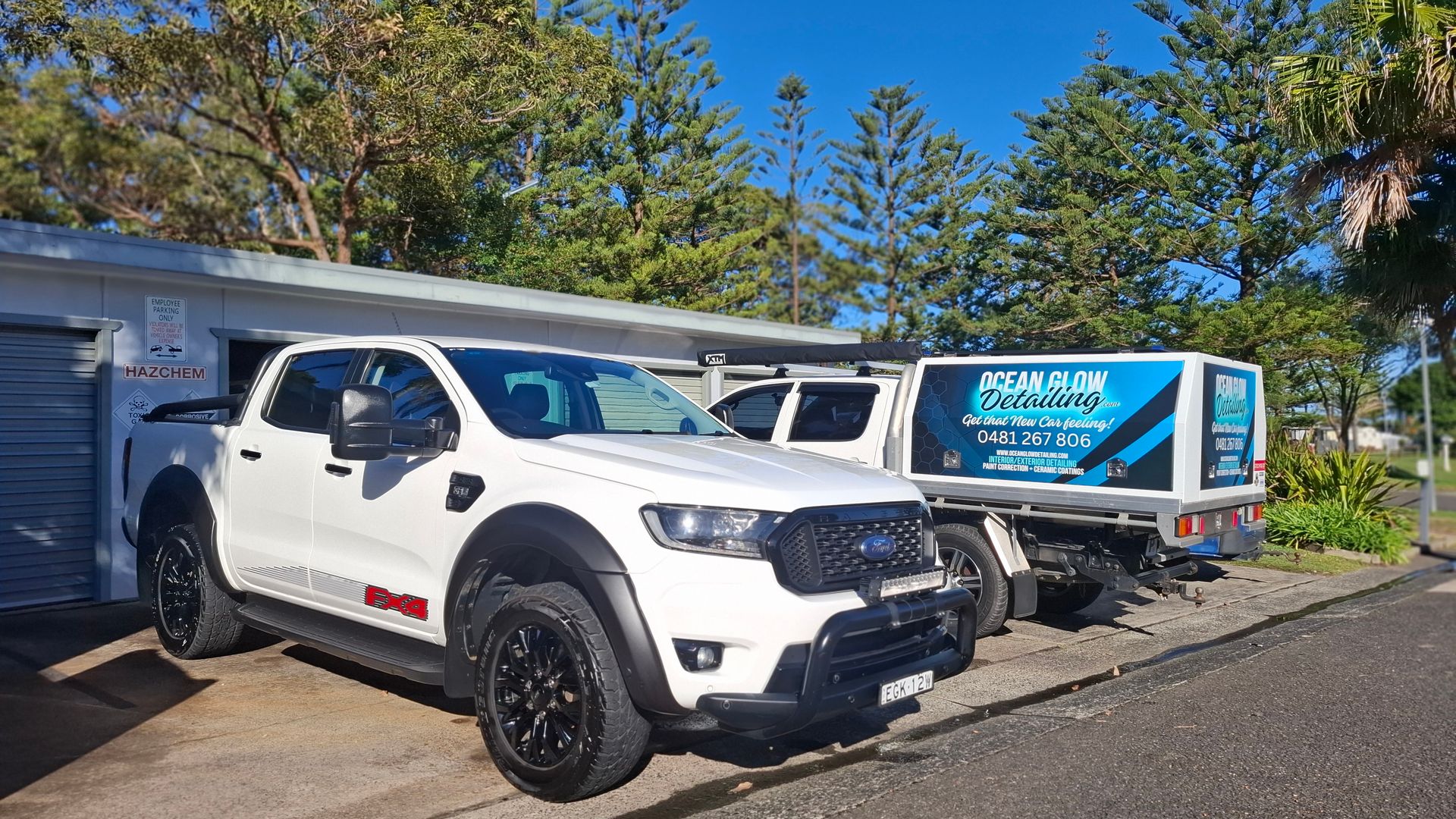 A Close up Of a Car Window with A Reflection of A Person in It – Ocean Glow Car Detailing in Long Jetty NSW