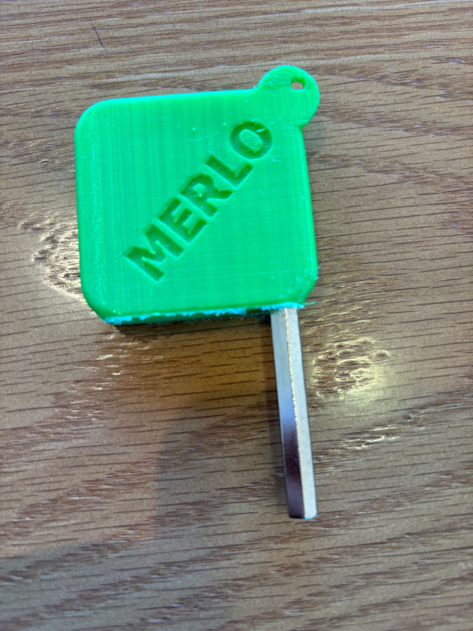 Merlo keychain