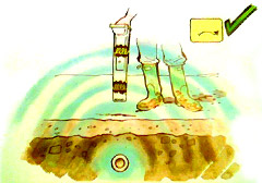 Illustrated legs standing on a platform, with a green check mark in the top right.
