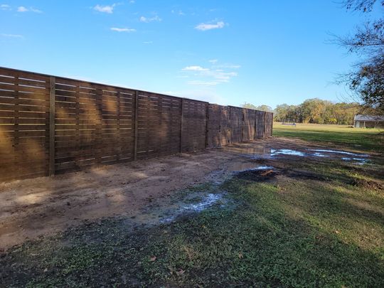 wood fence Monroe