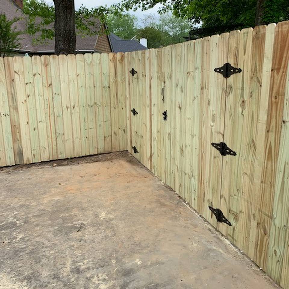 wood fence Monroe