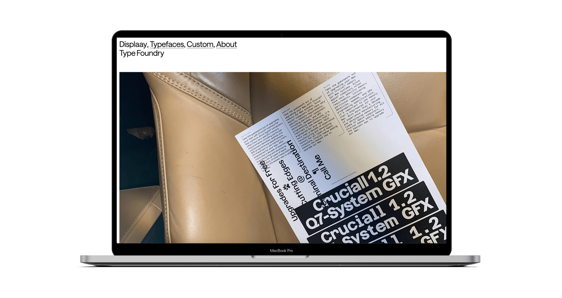a screenshot of displaay