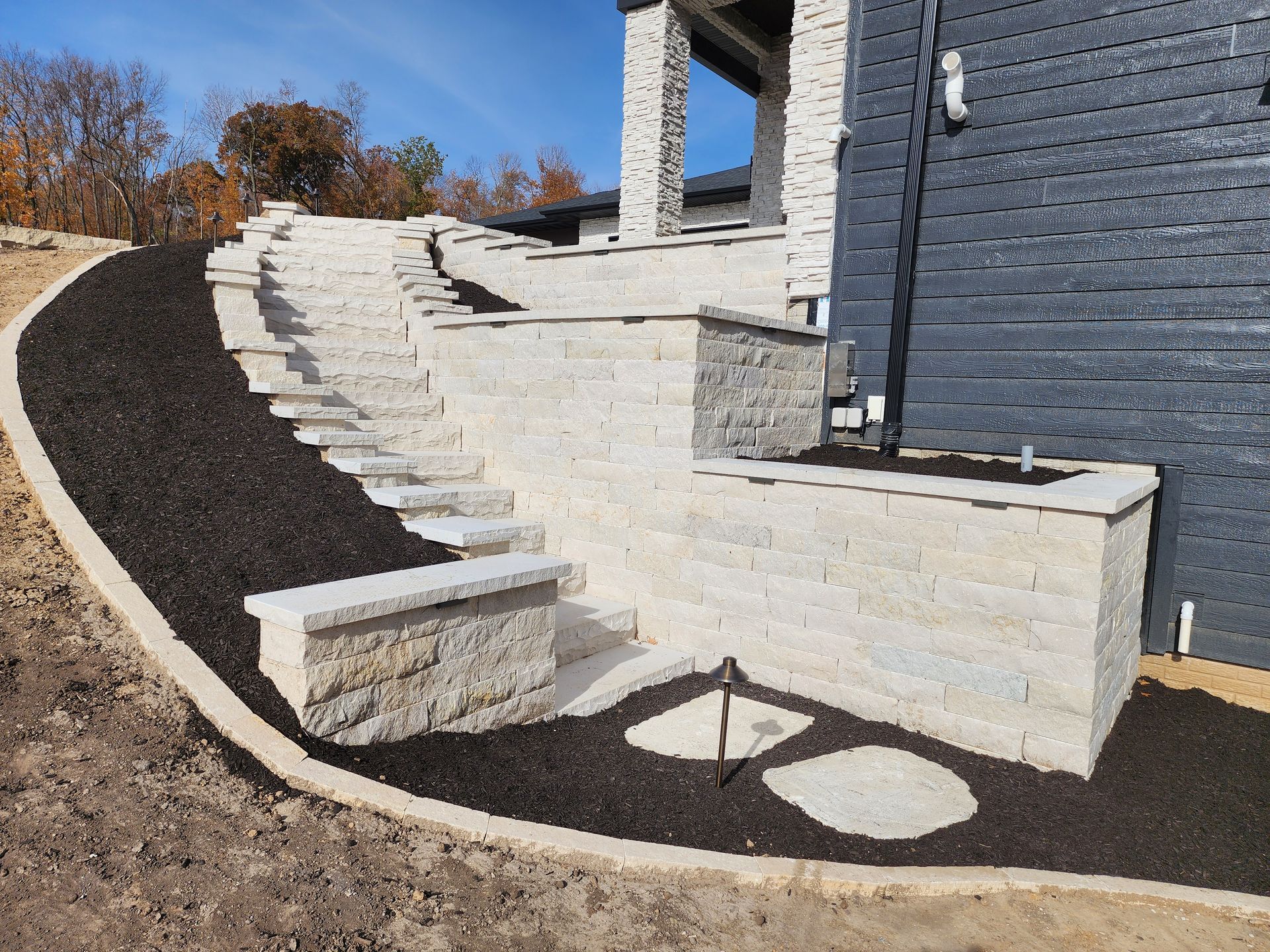 Retaining Walls — Marion, IA — S&B Scapes