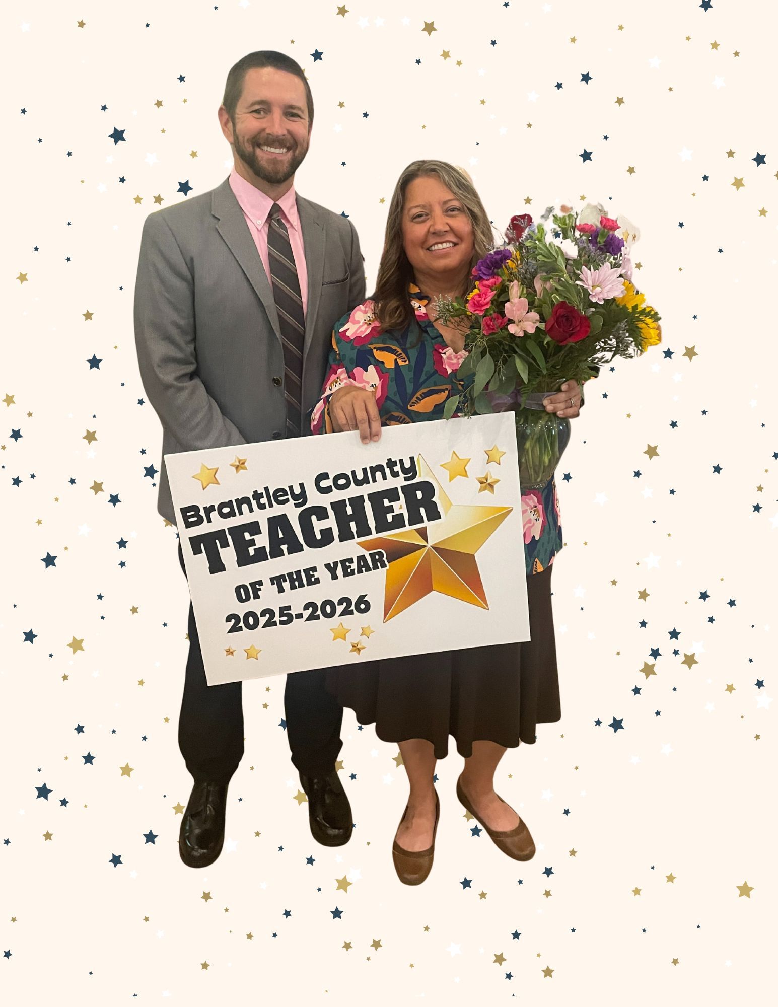 The WPS Teacher of the Year is Mrs. Charlene Spradley!