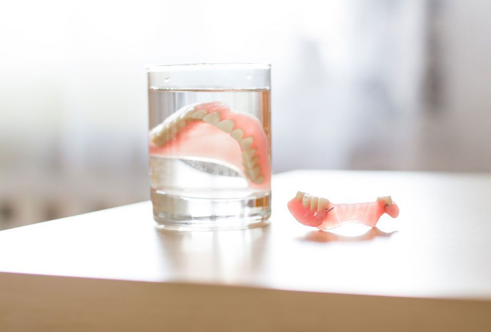 Soaking Dentures Overnight