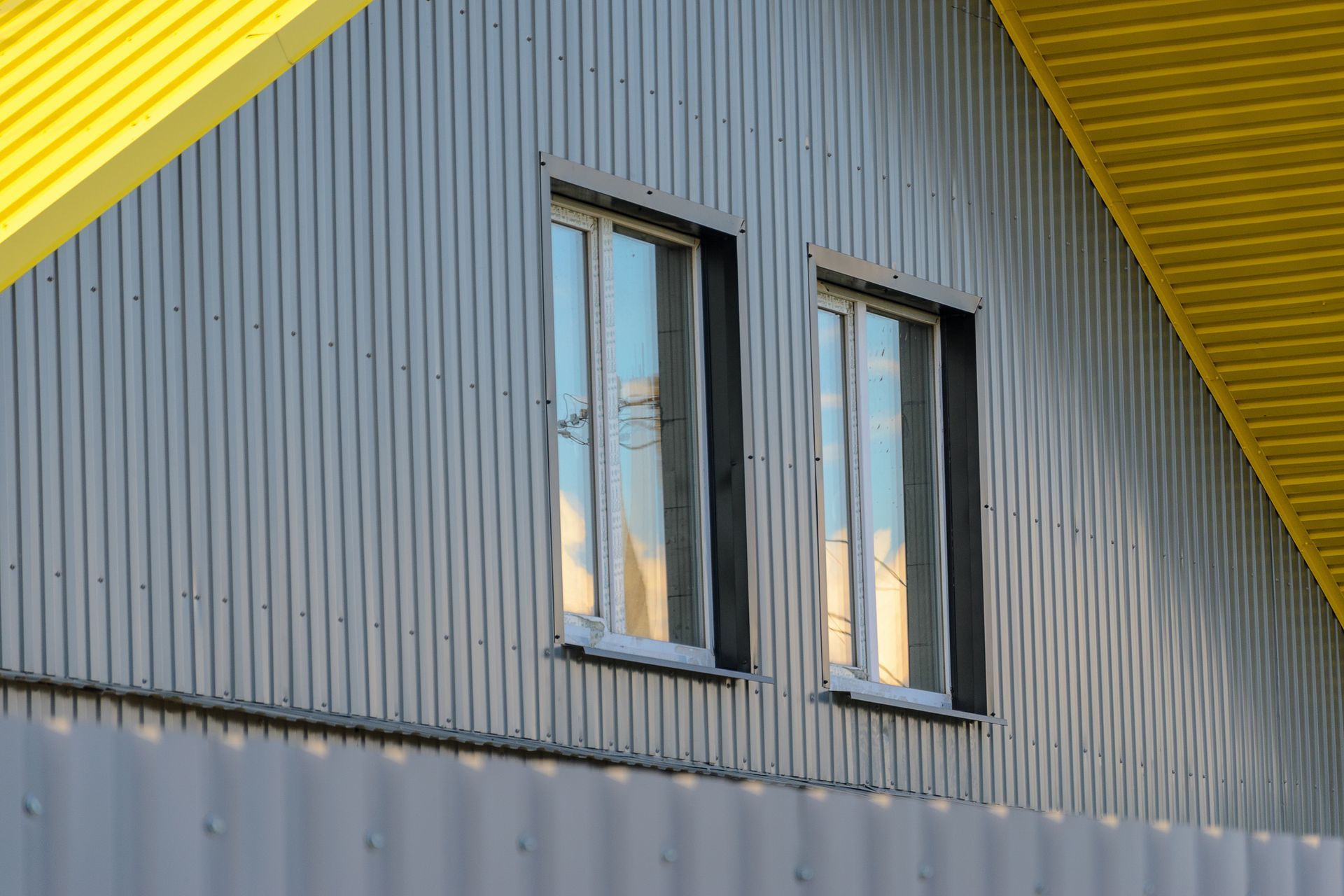 Two Windows with Wall Cladding — Mornington, TAS — Raymark Roofing Pty Ltd