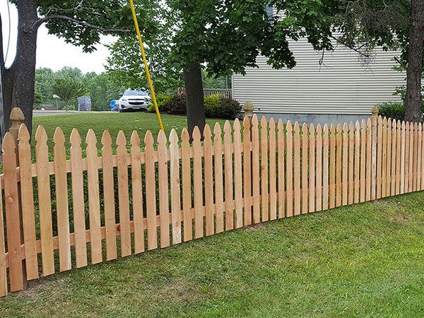 Wood Fence With Style | Auburn, NY | Connor Fence Co