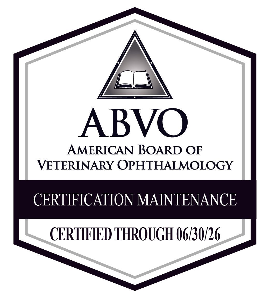 ABVO Certificate of Dr. Lynsey Wagner — Houston, TX — Gulf Coast Animal Eye Clinic ABVO Certificate of Dr. Lynsey Wagner — Houston, TX — Gulf Coast Animal Eye Clinic