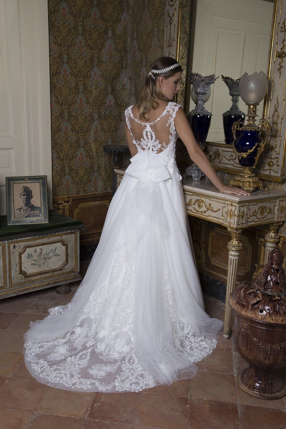 abito da sposa prezioso