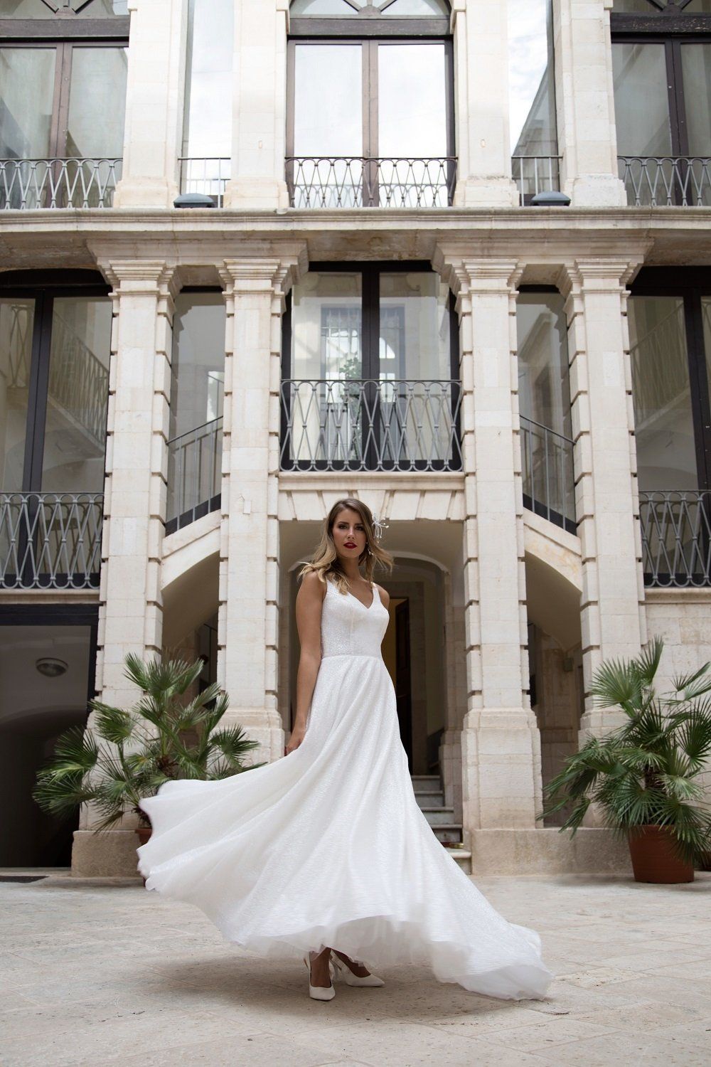 abito da sposa prezioso