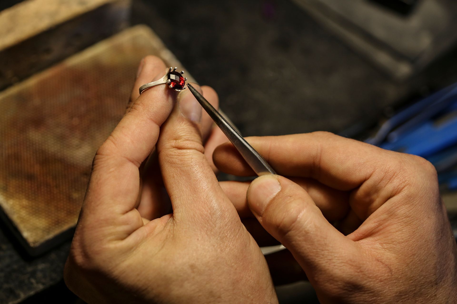 Replacing Ruby from a Ring — Russellville, AL — Artistic Jewelry and Repair Replacing Ruby from a Ring — Russellville, AL — Artistic Jewelry and Repair