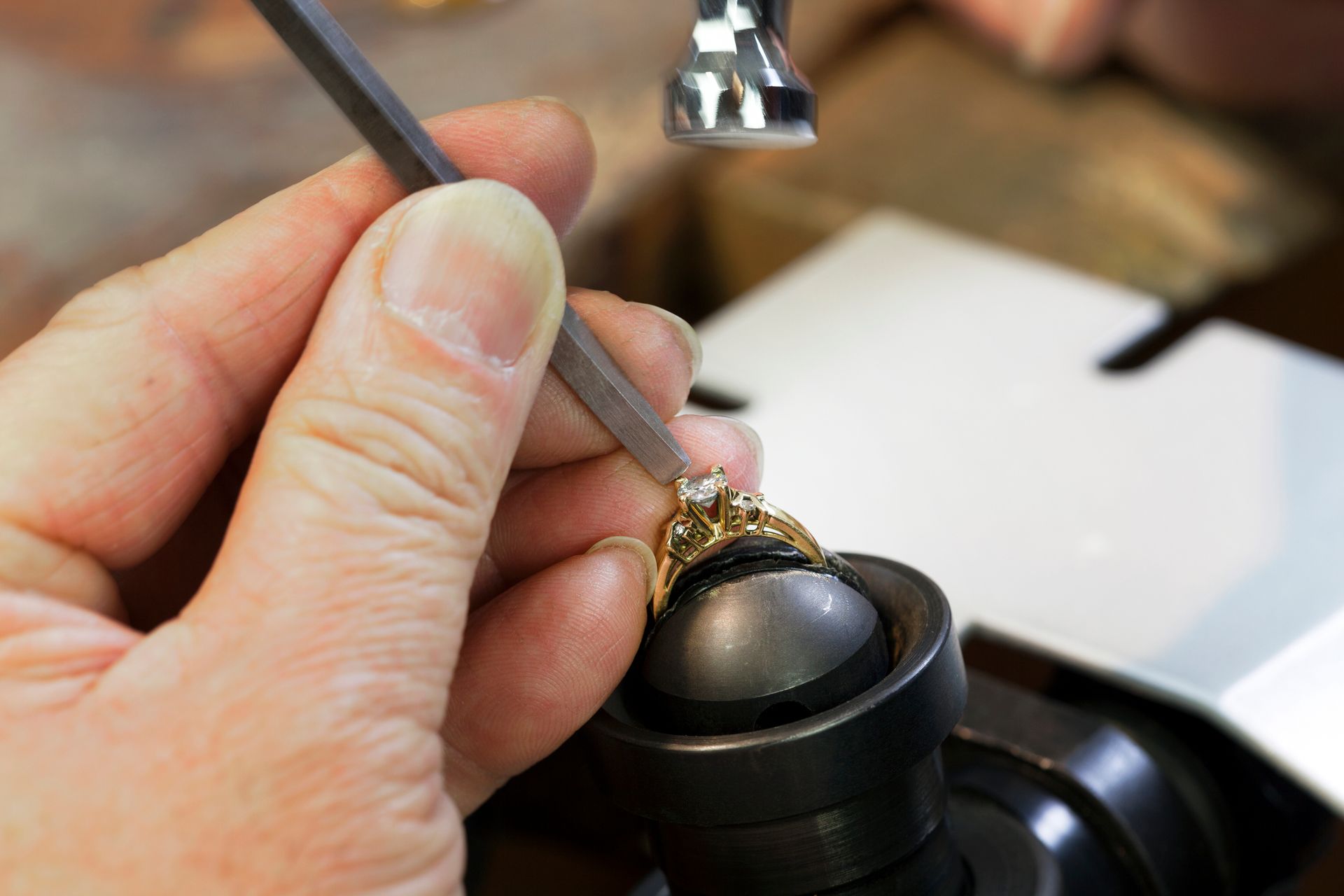 Replacing Gem Stone — Russellville, AL — Artistic Jewelry and Repair Replacing Gem Stone — Russellville, AL — Artistic Jewelry and Repair