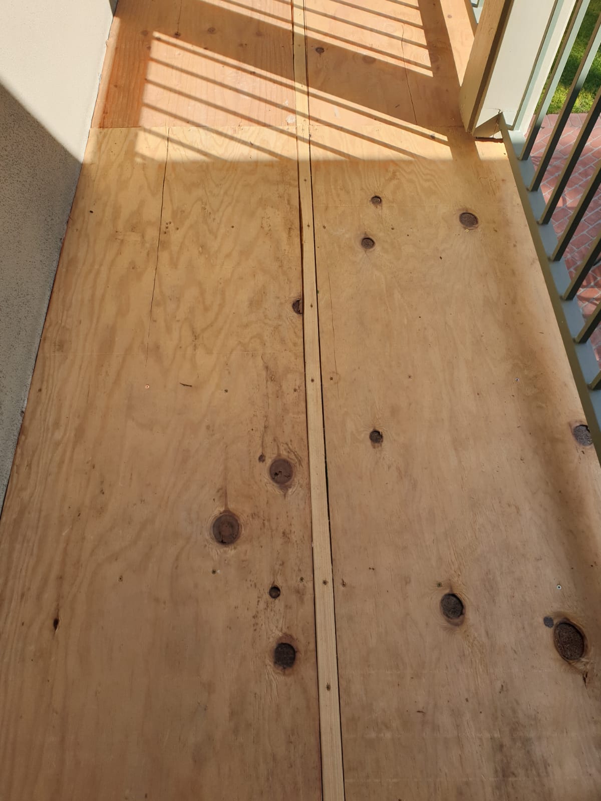 Floor Before Waterproofing — Glendale, CA — American Decking & Waterproofing Company Floor Before Waterproofing — Glendale, CA — American Decking & Waterproofing Company