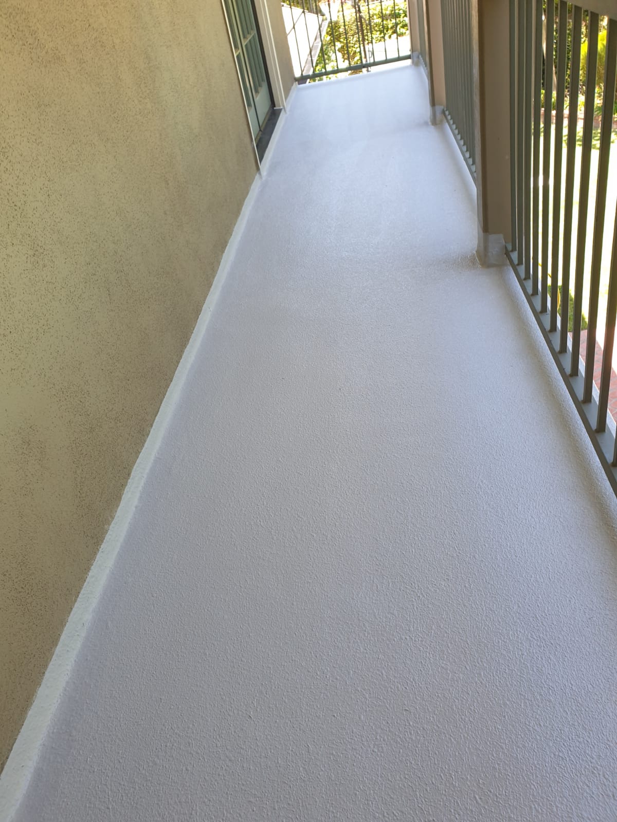 Clean Balcony — Glendale, CA — American Decking & Waterproofing Company Clean Balcony — Glendale, CA — American Decking & Waterproofing Company
