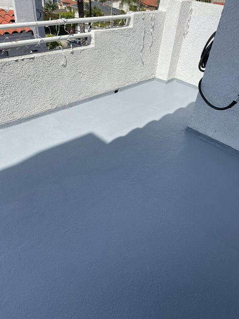 Waterproofing A Balcony Deck — Glendale, CA — American Decking & Waterproofing Company Waterproofing A Balcony Deck — Glendale, CA — American Decking & Waterproofing Company