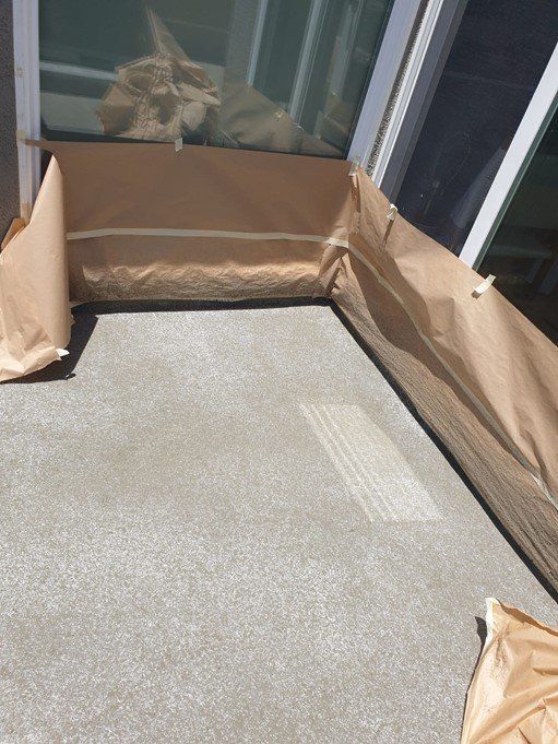 Waterproofing step 4 non-skid coating