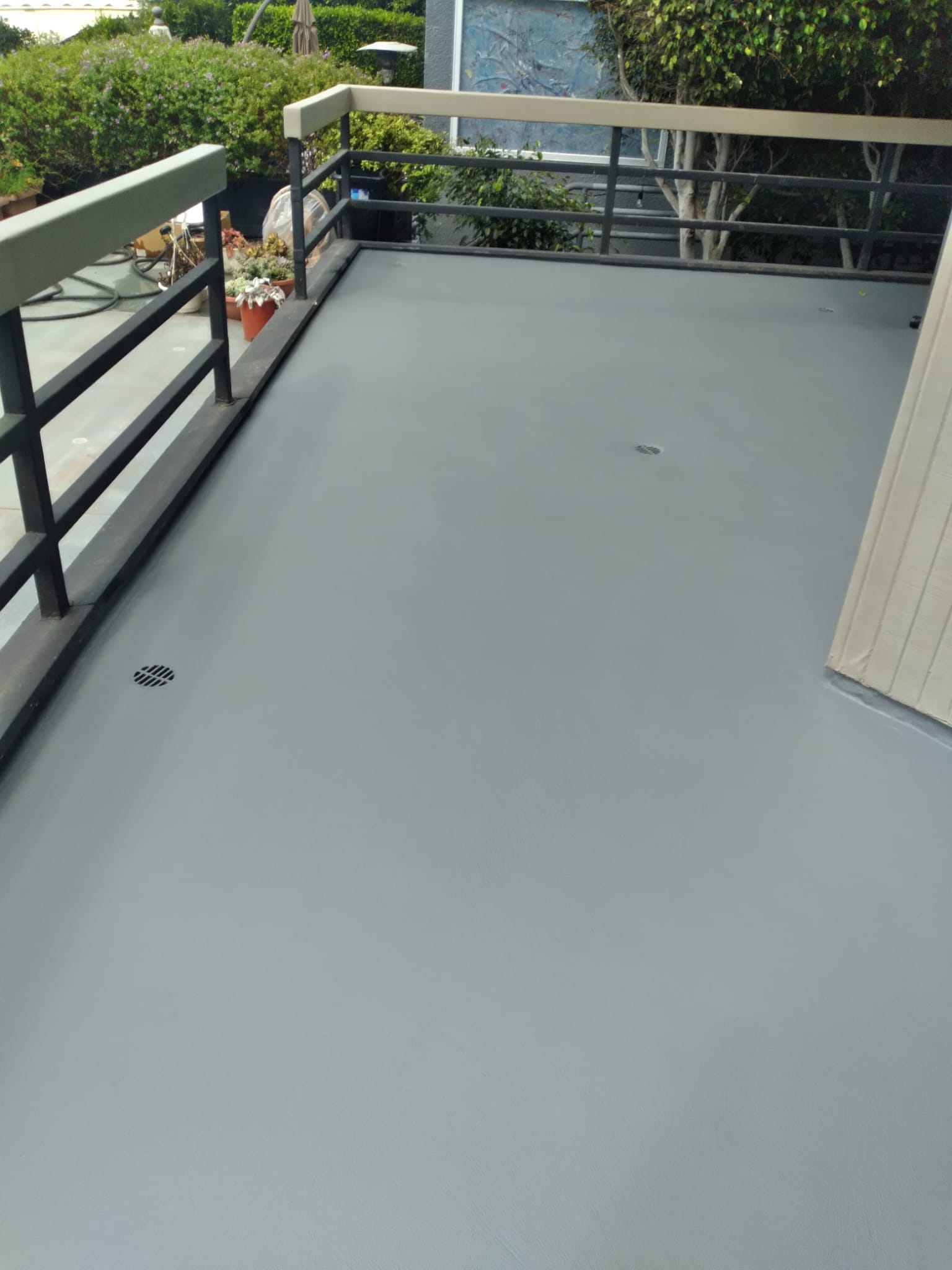 New Balcony Waterproofing — Glendale, CA — American Decking & Waterproofing Company New Balcony Waterproofing — Glendale, CA — American Decking & Waterproofing Company