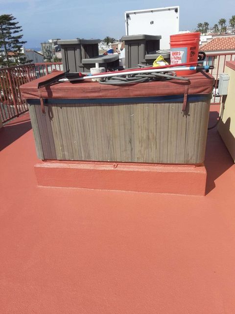 Waterproofing Materials On Roof Top — Glendale, CA — American Decking & Waterproofing Company