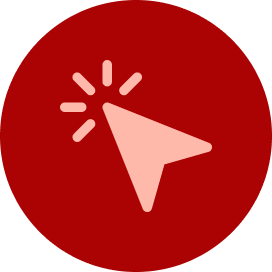 A dark red wrench and screwdriver crossed over each other inside a light red circle.