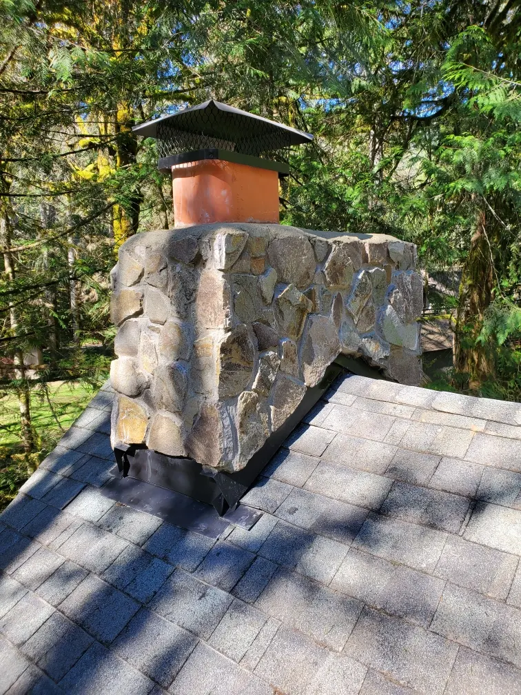 Chimney cap repair in Lake Oswego, OR Chimney cap repair in Lake Oswego, OR