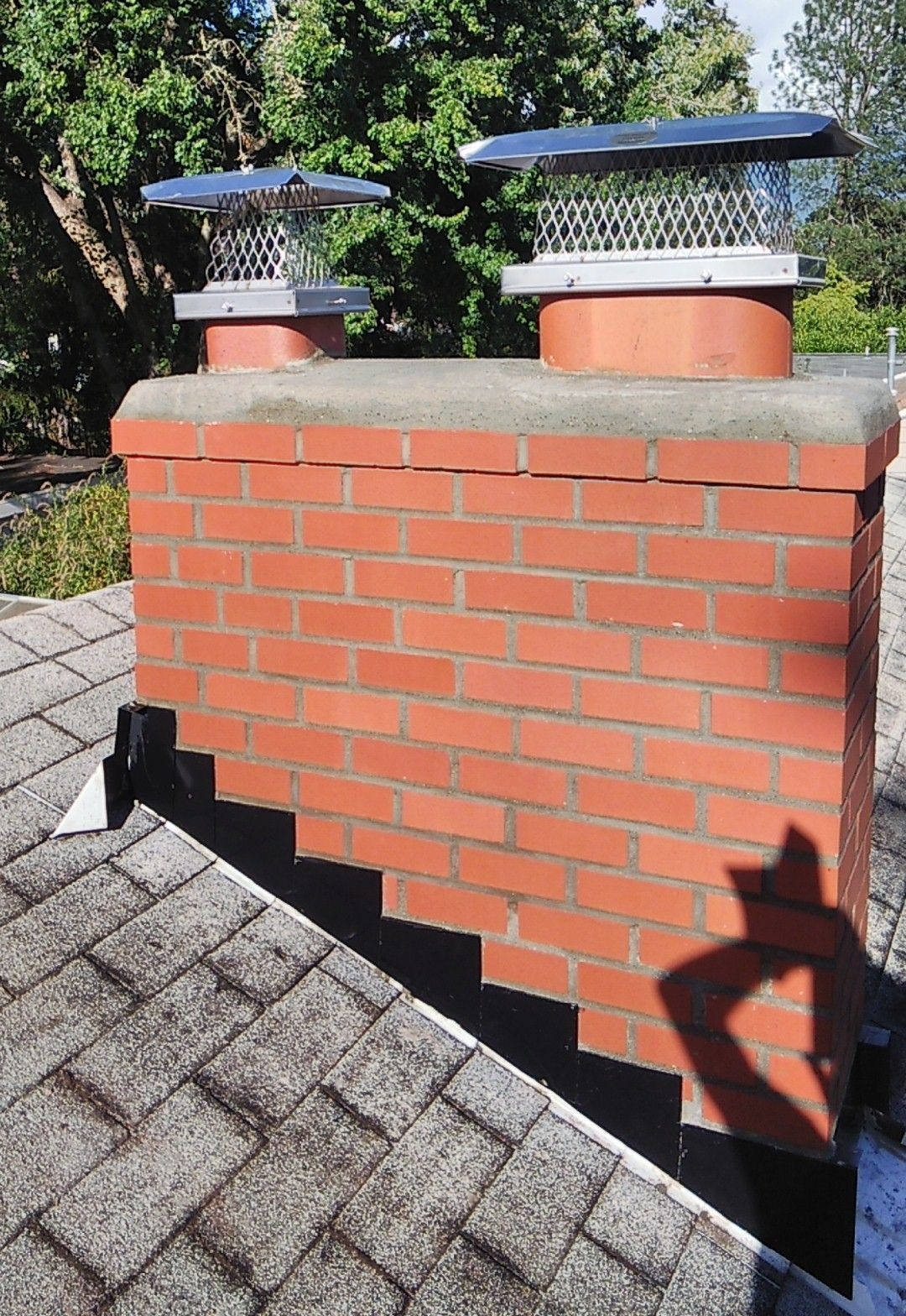Chimney cap replacement in Lake Oswego, OR Chimney cap replacement in Lake Oswego, OR